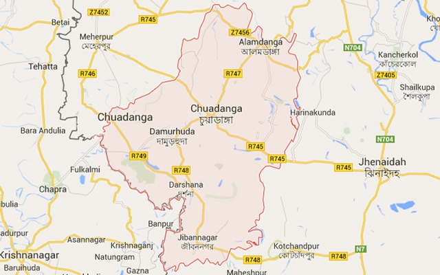 চুয়াডাঙ্গায় স্ত্রীকে শ্বাসরোধে হত্যা।