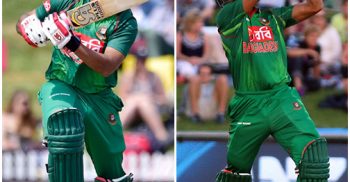 বাংলাদেশ স্পোর্টস প্রেস অ্যাসোসিয়েশনের (বিএসপিএ) বর্ষসেরা ক্রিকেটার রিয়াদ ও তামিম।