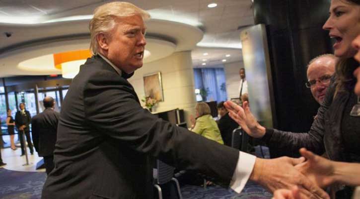 ডিনার পার্টি বাতিল করলেন ট্রাম্প