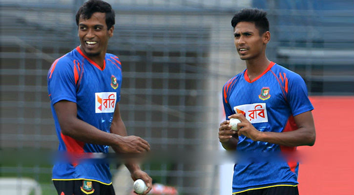 মাঠ কাপাতে একই দলে মোস্তাফিজ-রুবেল