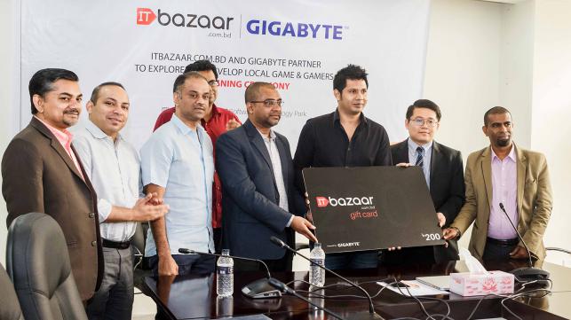 গেমারদের নিয়ে একসঙ্গে কাজ করবে আইটি বাজার ও গিগাবাইট