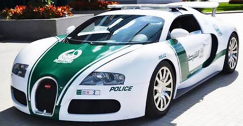 ঘণ্টায় ৪০৭ কিলোমিটারও ছুটতে পারে দুবাই পুলিশের গাড়ি