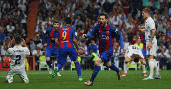 মেসির শেষ মিনিটের গোলে জয়