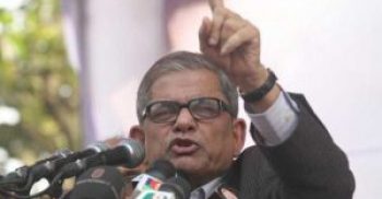 রাজপথে আন্দোলনের মাধ্যমেই এই সরকারকে পরাজিত করতে হবে-  মির্জা ফখরুল ইসলাম আলমগীর।