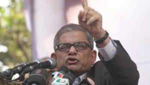 রাজপথে আন্দোলনের মাধ্যমেই এই সরকারকে পরাজিত করতে হবে-  মির্জা ফখরুল ইসলাম আলমগীর।