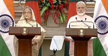 মোদি-হাসিনা বৈঠক: ২২ চুক্তি ও ৪ সমঝোতা স্মারক সই