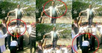 বরখাস্ত হচ্ছেন শিক্ষার্থীদের শরীরের ওপর দিয়ে হাঁটা উপজেলা চেয়ারম্যান
