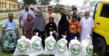 ফুলগাজীতে অসহায় গরিব মানুষের পাশে সৌদিআরবস্থ প্রবাসী ফোরাম