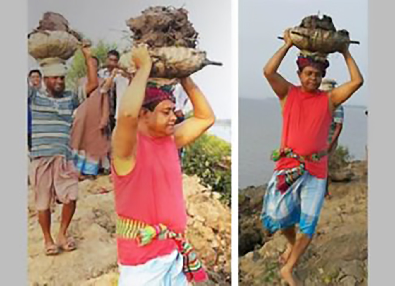 আবারও মাথায় মাটির ঝুড়ি তুলে নিলেন এমপি জগলুল