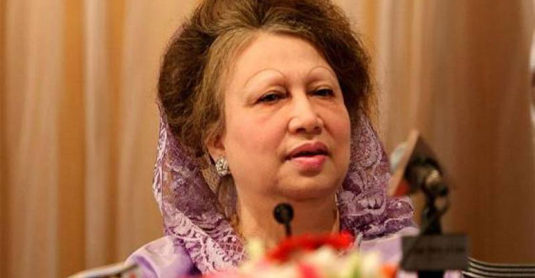 হাওরকে দুর্গত অঞ্চল ঘোষণার দাবি খালেদা জিয়ার