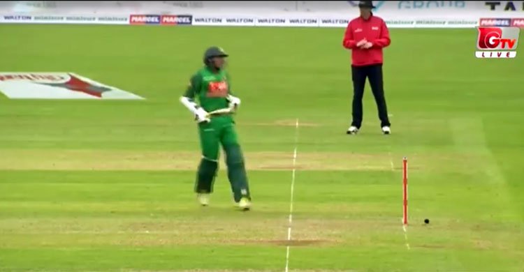 সৌম্যর ‘পেরিস্কোপ’ দেখে আম্পায়ারও মুগ্ধ