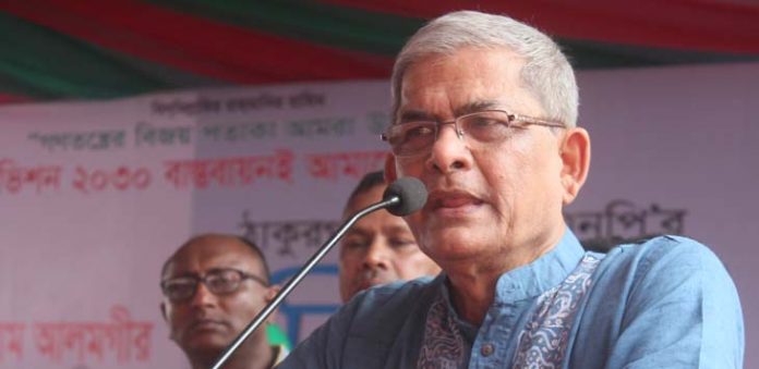 দেশকে জনগণের সরকারে প্রতিষ্ঠিত করতে হবে:ফখরুল