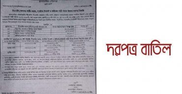 প্রত্যাশিত দর না পাওয়ায় ছাগলনাইয়া সিএনজি মহালের টেন্ডার বাতিল