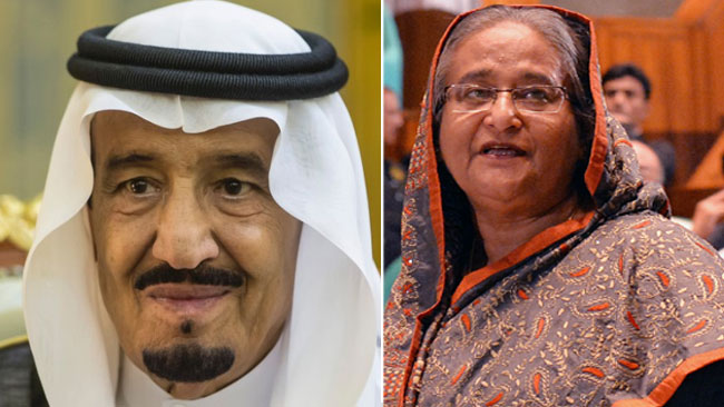 প্রধানমন্ত্রীকে সৌদি বাদশাহর আমন্ত্রণ