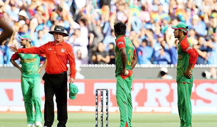 ভারত-বাংলাদেশ ম্যাচে আম্পায়ার আসনে থাকছেন যারা