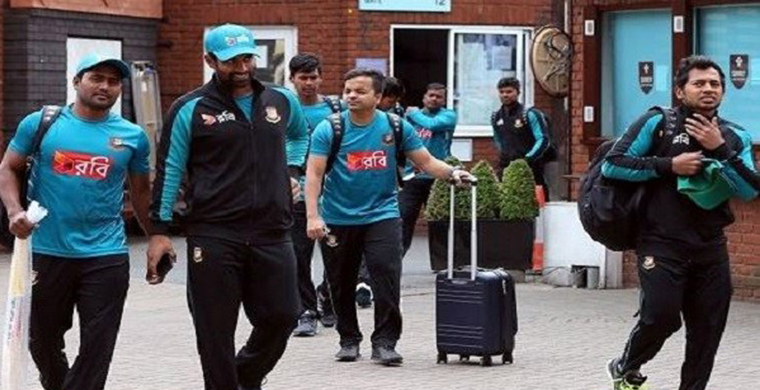 সেমিফাইনাল খেলতে বার্মিংহামে পৌঁছেছে বাংলাদেশ ক্রিকেট দল