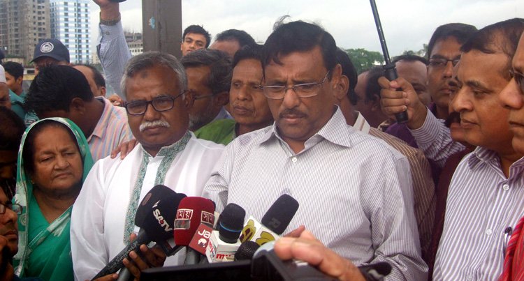 আমি বলি উদ্ধার আপনারা বলেন উচ্ছেদ, : ওবায়দুল কাদের