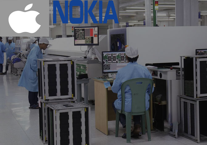 বাংলাদেশে কারখানার করার আগ্রহ দেখাচ্ছে নোকিয়া-অ্যাপল