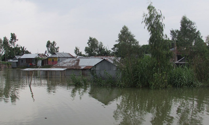 যমুনার পানি বিপদসীমার ১৫ সেন্টিমিটার উপরে