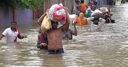 দিনাজপুরে বন্যায় আরো ৪ জনের মৃত্যু