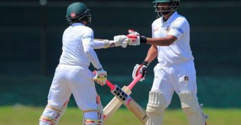 ১৭৬ রানের লিড নিয়ে লাঞ্চে বাংলাদেশ