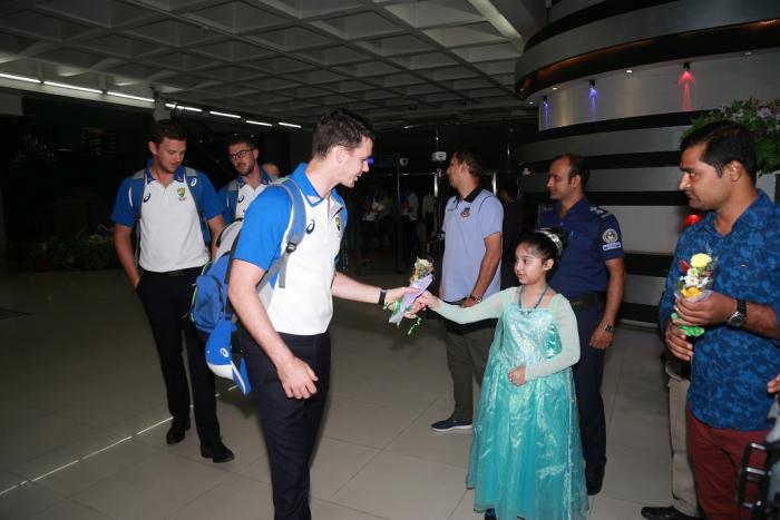 অবশেষে ঢাকায় অস্ট্রেলিয়া ক্রিকেট দল