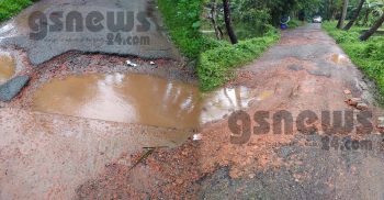 ভোর বাজার-আমির উদ্দিন মুন্সীর হাট সড়কের বেহাল দশা দুর্ভোগে যান চলাচল