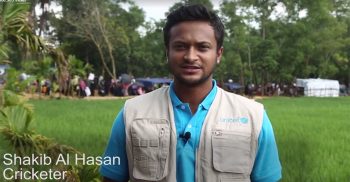 রোহিঙ্গাদের পাশে সাকিব আল হাসান