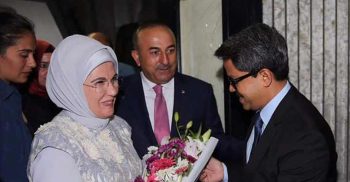 ঢাকা পৌঁছেছেন তুরস্কের ফার্স্ট লেডি