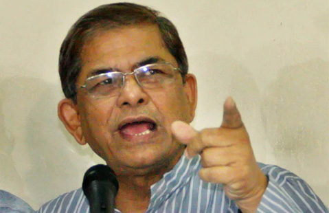 ব্যর্থতা ঢাকতে সরকার মিথ্যাচার করছে : ফখরুল