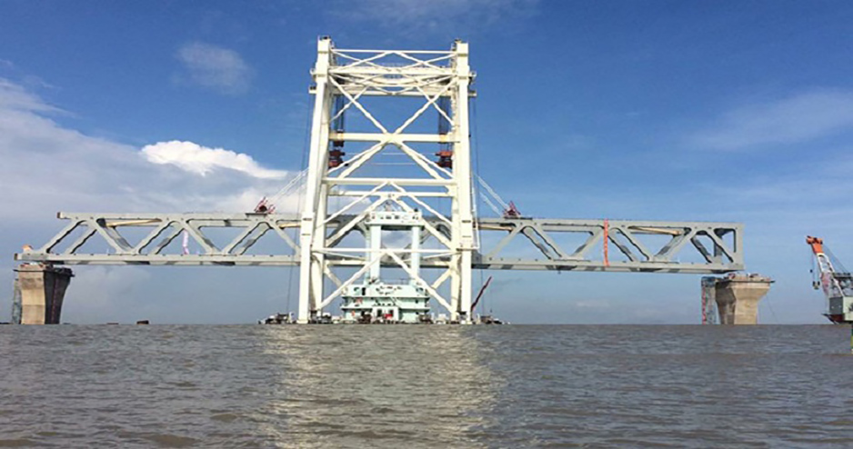 দৃশ্যমান হলো পদ্মা সেতু
