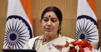 সুষমা স্বরাজ ঢাকায় আসছেন