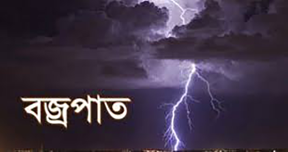 ছেলেকে ডাকতে গিয়ে বজ্রপাতে মায়ের মৃত্যু