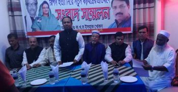 সোনাগাজীর বগাদানা ইউপি চেয়ারম্যানের সাংবাদিক সম্মেলন