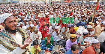 শুরু হয়েছে বিশ্ব ইজতেমার আখেরি মোনাজাত