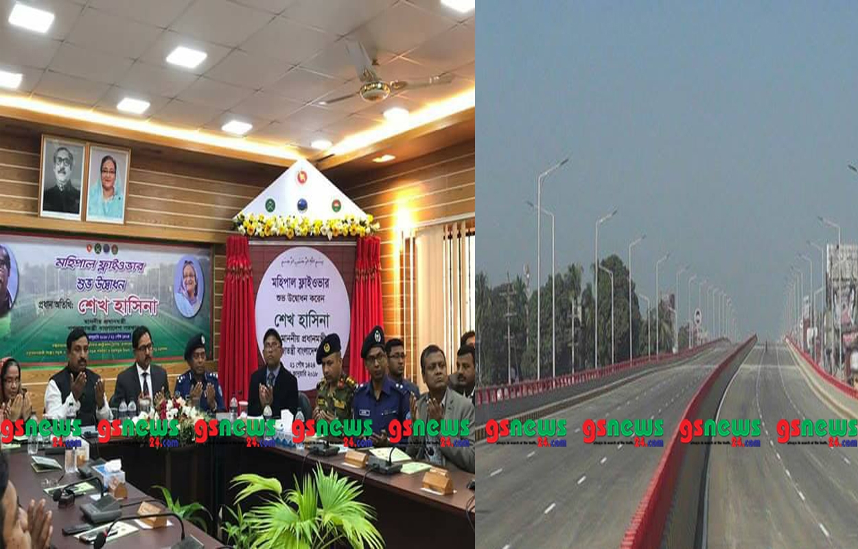 ফেনীতে ছয় লেনের ফ্লাইওভার উদ্বোধন করলেন প্রধানমন্ত্রী