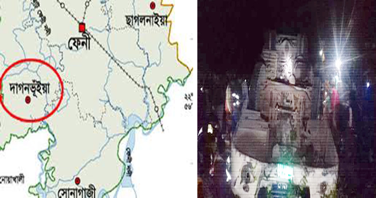 দাগনভূঞা বাস-মোটরসাইকেল সংঘর্ষে প্রাণ গেল ৭ জনের