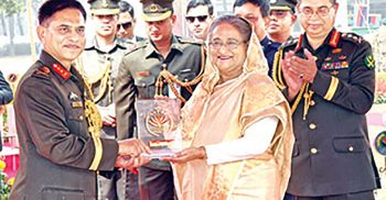 সশস্ত্র বাহিনী এখন অনেক দক্ষ ও চৌকস: প্রধানমন্ত্রী