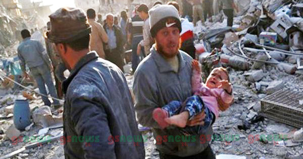 জাতিসংঘে যুদ্ধবিরতি সমঝোতার পরও বন্ধ হচ্ছে না সিরিয়ায় হামলা