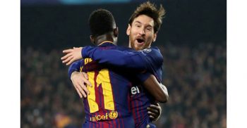 চেলসিকে উড়িয়ে শেষ আটে বার্সা,মেসির জোড়া গোল