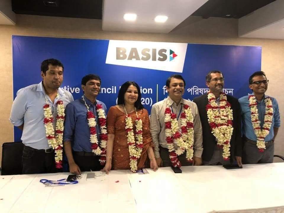 বেসিসের নতুন সভাপতি আলমাস, সিনিয়র ভাইস প্রেসিডেন্ট ফারহানা