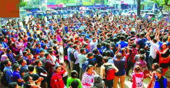 রাজধানীসহ দেশের বিভিন্ন স্থানে বিক্ষোভ,ক্ষোভে উত্তাল সারাদেশ