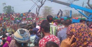 পলাশবাড়ী যেন আজ মৃত্যুপুরী,নিহত ১০
