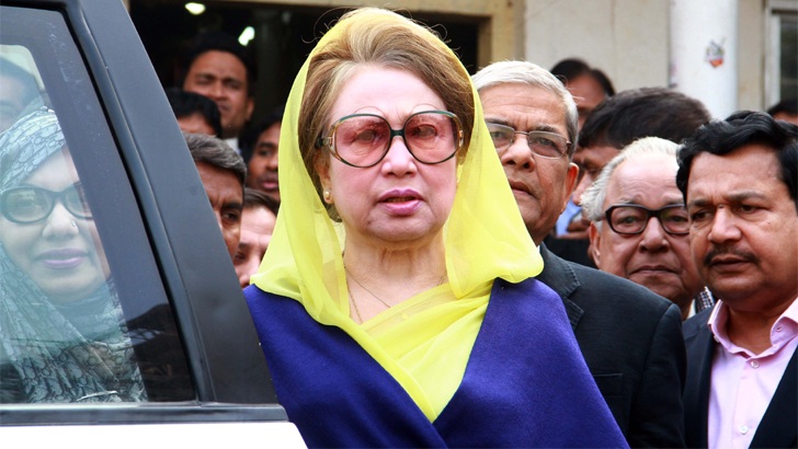 খালেদা জিয়ার বিরুদ্ধে চার্জ শুনানি ২৬ এপ্রিল
