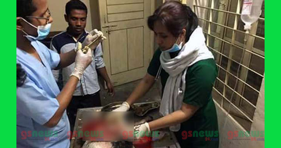 এ প্রথম সিজারে ছাগলের বাচ্চা প্রসব!