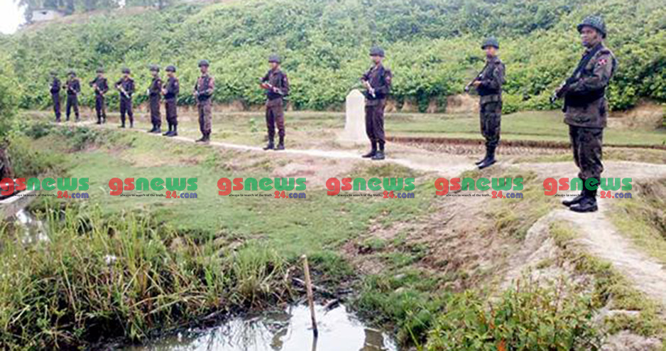 বান্দরবানের সীমান্তে ফের অবস্থান নিয়েছে মিয়ানমারের সেনাবাহিনী