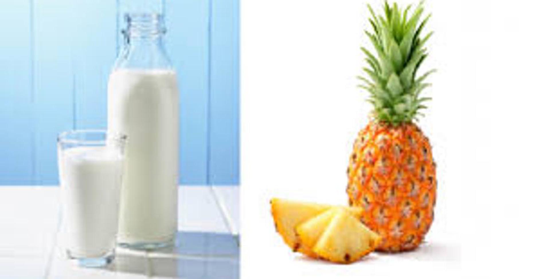দুধ ও আনারস একসঙ্গে খেলে কী হয়?
