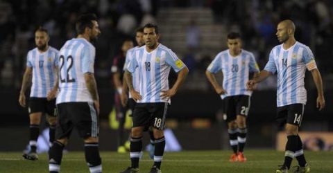 আর্জেন্টিনার দলটির মানসম্মান বিসর্জন হতে যাচ্ছে