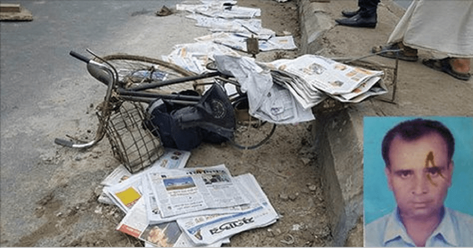 খবর পৌঁছাতে গিয়ে নিজেই খবর হলেন