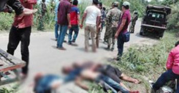 রাঙামাটিতে দুর্বৃত্তদের ব্রাশফায়ারে নিহতদের শেষকৃত্য আজ